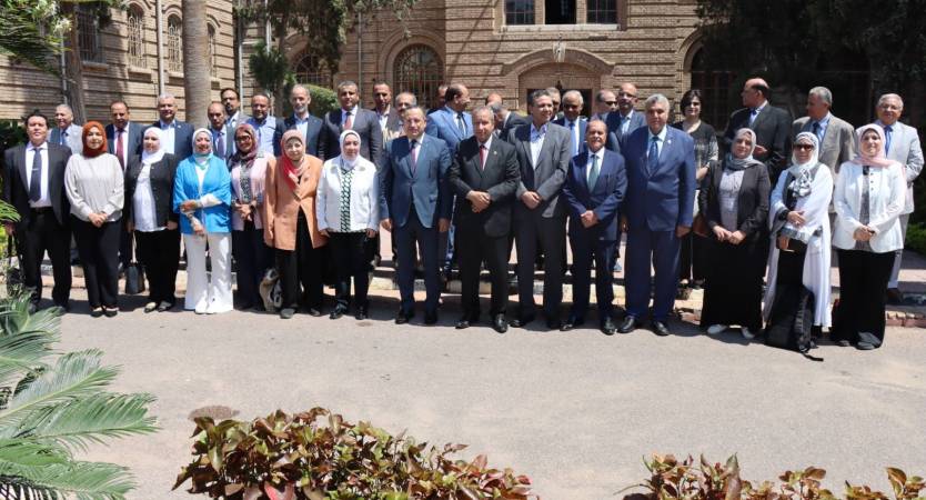 Alexandria University Hosts Meeting of Basic Sciences Sector Committee of the Supreme Council of Universities