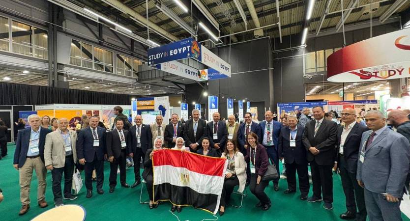  جامعة الإسكندرية تشارك في المعرض الأوروبي الدولي للتعليم العالي (EAIE 2025) بالسويد