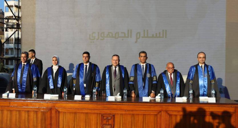 رئيس جامعة الإسكندرية يشهد حفل تخرج الدفعة 79 بكلية الهندسة