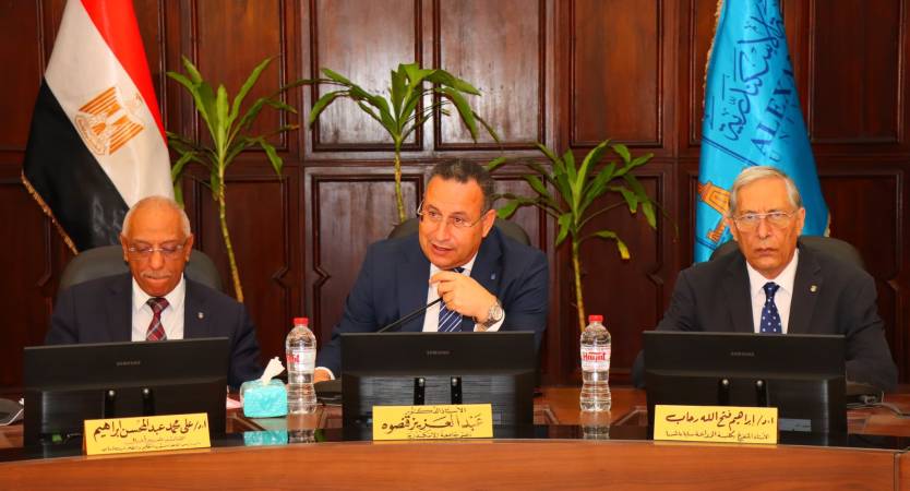 President of Alexandria University Directs the Student Affairs Council to Foster an Integrated Campus Environment and Enhance Student Activities