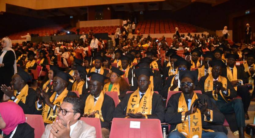 Alexandria University Participates in the 13th Annual Graduation Ceremony of African Students in the “Elite African Youth” Program