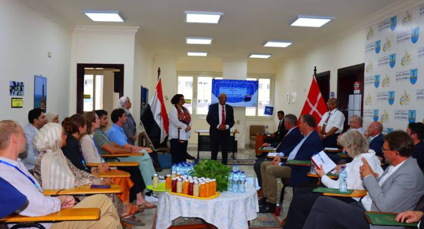Alexandria University Welcomes the Danish Ambassador and Members of Parliament to Discuss Academic and Research Cooperation