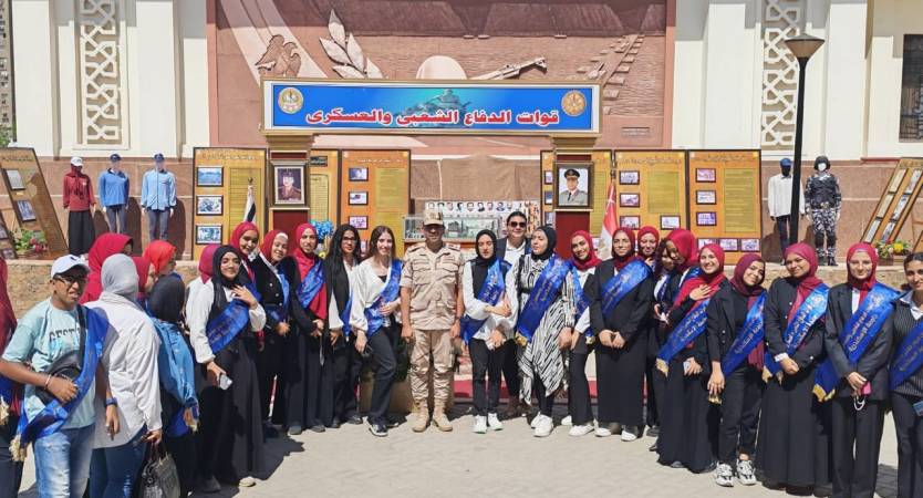 Alexandria University Organizes a Student Visit to the October War Panorama to Foster National Belonging