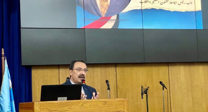 كلية التمريض تنظم ندوة تثقيفية بعنوان «معركة الوعى.. شبابنا مسئوليتنا» احتفالًا بنصر أكتوبر