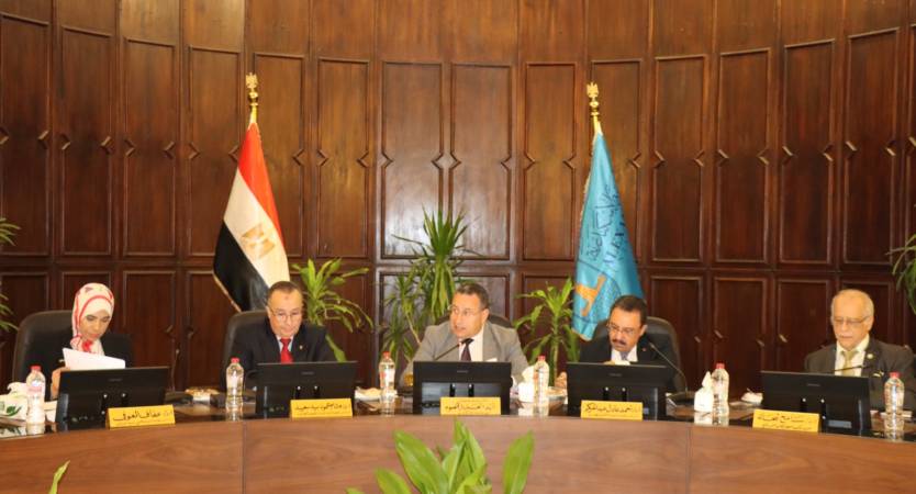 Alexandria University Council Congratulates Dr. Khaled El-Enany on His Election as UNESCO Director-General and Discusses Ways to Support Dual Degree Programs