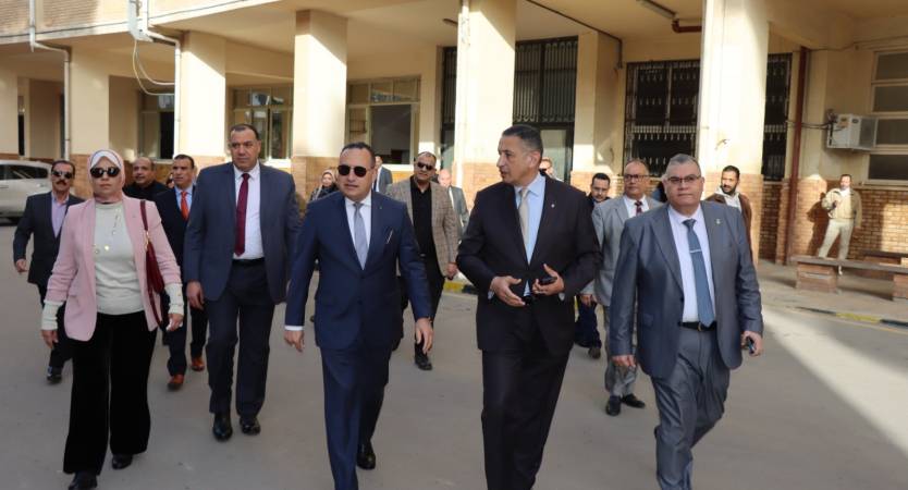 Dr. Konsowa Inspects the Regularity of the Second Semester and Directs Adherence to Lecture Schedules in Conjunction with the Development of the Ramleh Tram