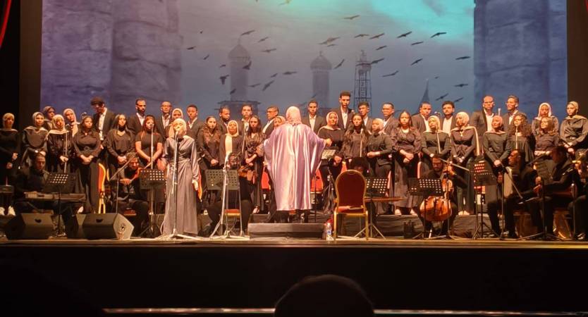 Alexandria University Celebrates the Eighteenth Night of Arabic Language Evenings at Sayed Darwish Theatre – Alexandria Opera House