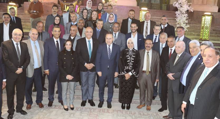 Minister of Higher Education and Governors of Alexandria, Beheira, and the Red Sea Attend Alexandria University’s Ramadan Iftar at the Faculty of Engineering