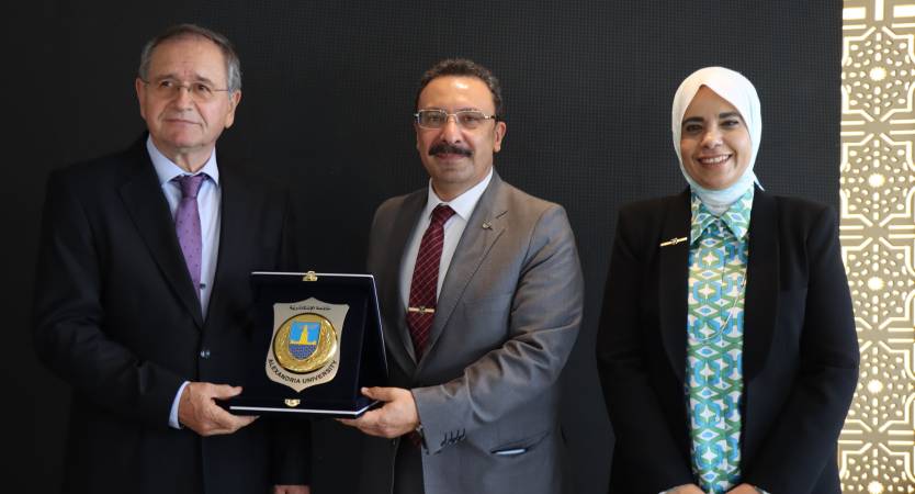 جامعة الإسكندرية تبحث تعزيز التعاون الأكاديمي والبحثي مع جامعة إيموني الأورومتوسطية بسلوفينيا
