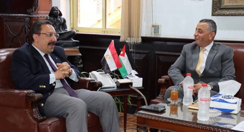 Alexandria University Receives Jordanian Cultural Attaché to Discuss Enhanced Cooperation and Support for International Students