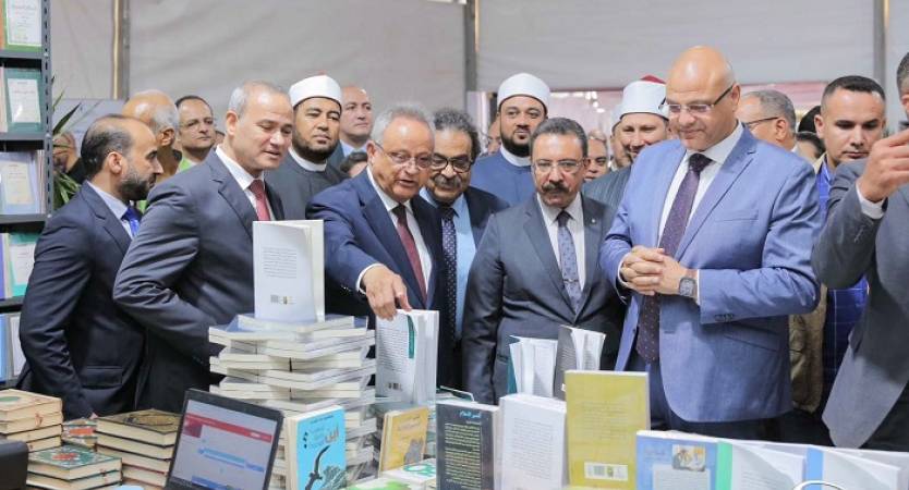 Alexandria University Participates in the Opening of the 21st Bibliotheca Alexandrina International Book Fair