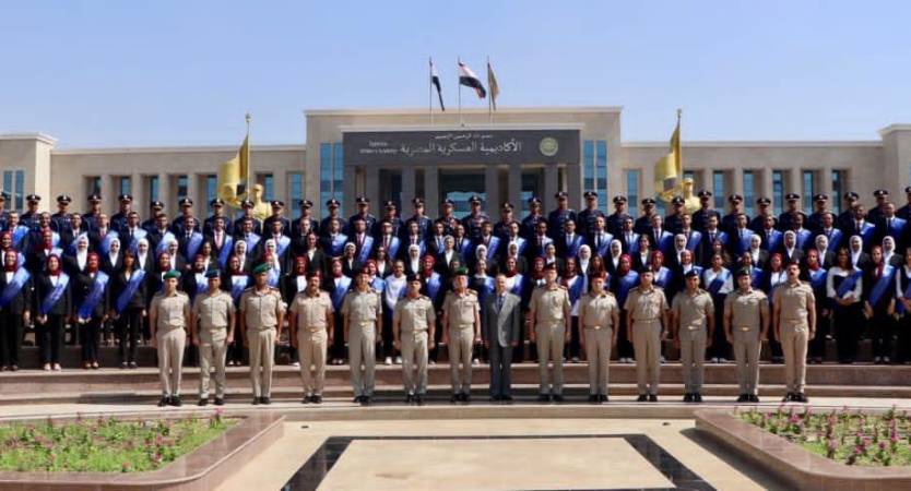  طلاب جامعة الإسكندرية يشاركون في برنامج تدريبي بالأكاديمية العسكرية المصرية