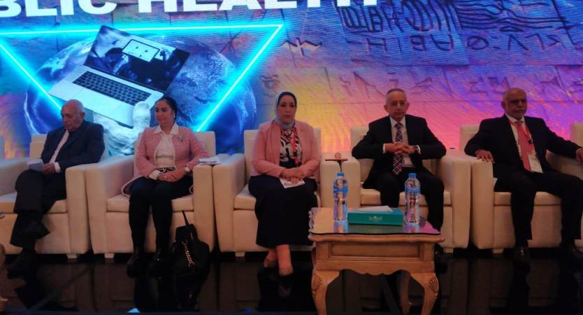 Dr. El-Ghandour in Opening Session of International Conference of Higher Institute of Public Health 