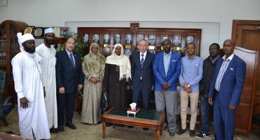 Alexandria University Offers Training Programs Package for 7 Faculty Members  of N'Djamena University