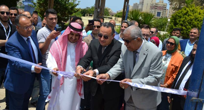 Alexandria University President Inaugurates Cultural Heritage Exhibition for Expatriate Communities and International Students Including Participants from 16 Countries 