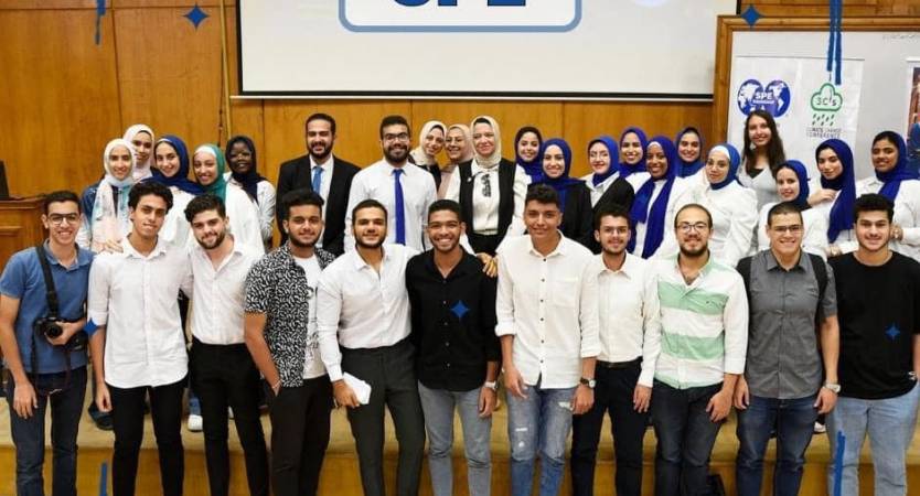 حصول الفرع الطلابي لجمعية مهندسي البترول SPE على الجائزة الرئاسية للطلاب المتميزين ٢٠٢٤ الممنوحة للمشاركة المجتمعية