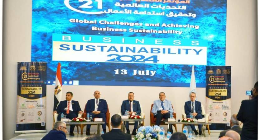President of Alexandria University Inaugurates Faculty of Business 21st International Conference