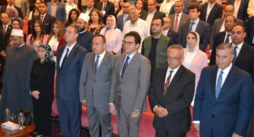 President of Alexandria University Participates in Inauguration of Bibliotheca Alexandrina International Book Fair