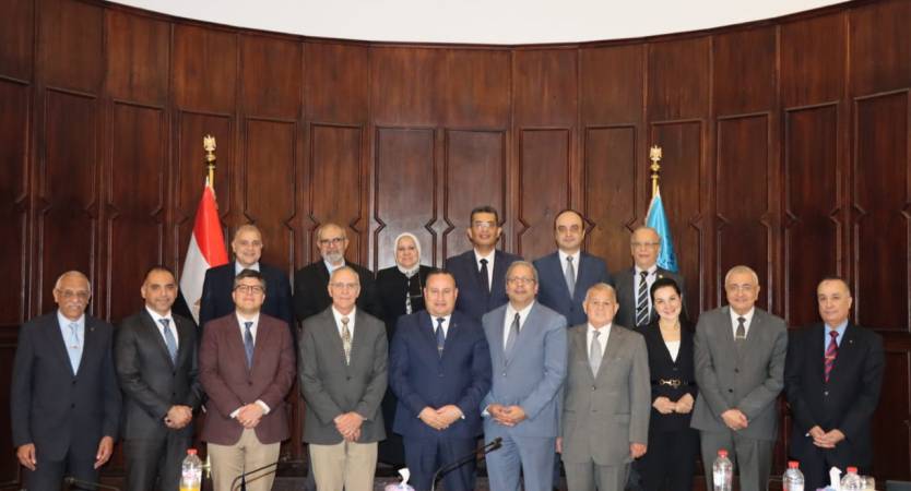 President of Alexandria University Receives Virginia Tech University Delegation to Discuss Cooperation in Modern Technology and Innovation Programs, and Establishing an International Branch in Borg El Arab