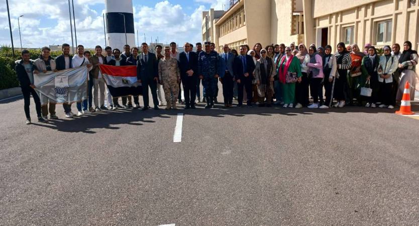 Alexandria University Organizes Student Excursions to Ras El Tin Naval Base and Olympic Village in New Administrative Capital