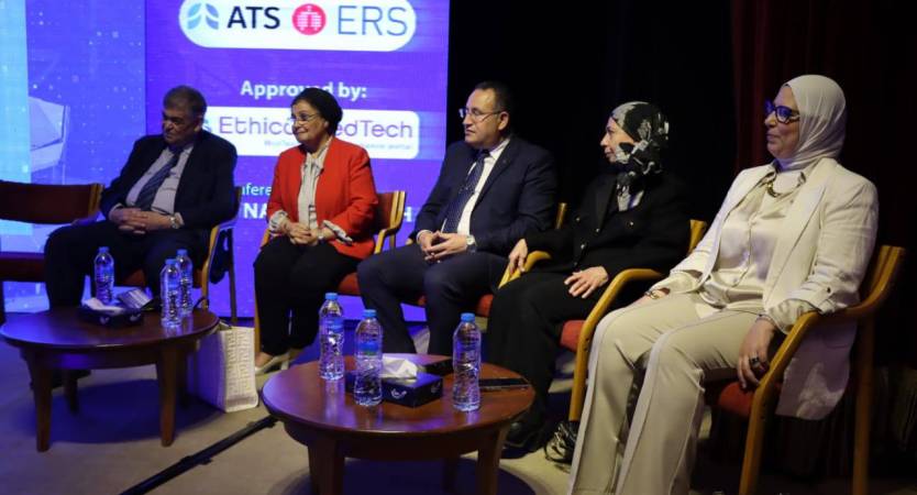 President of Alexandria University Participates in the 12th Conference of the Egyptian Society of Paediatric Chest Diseases